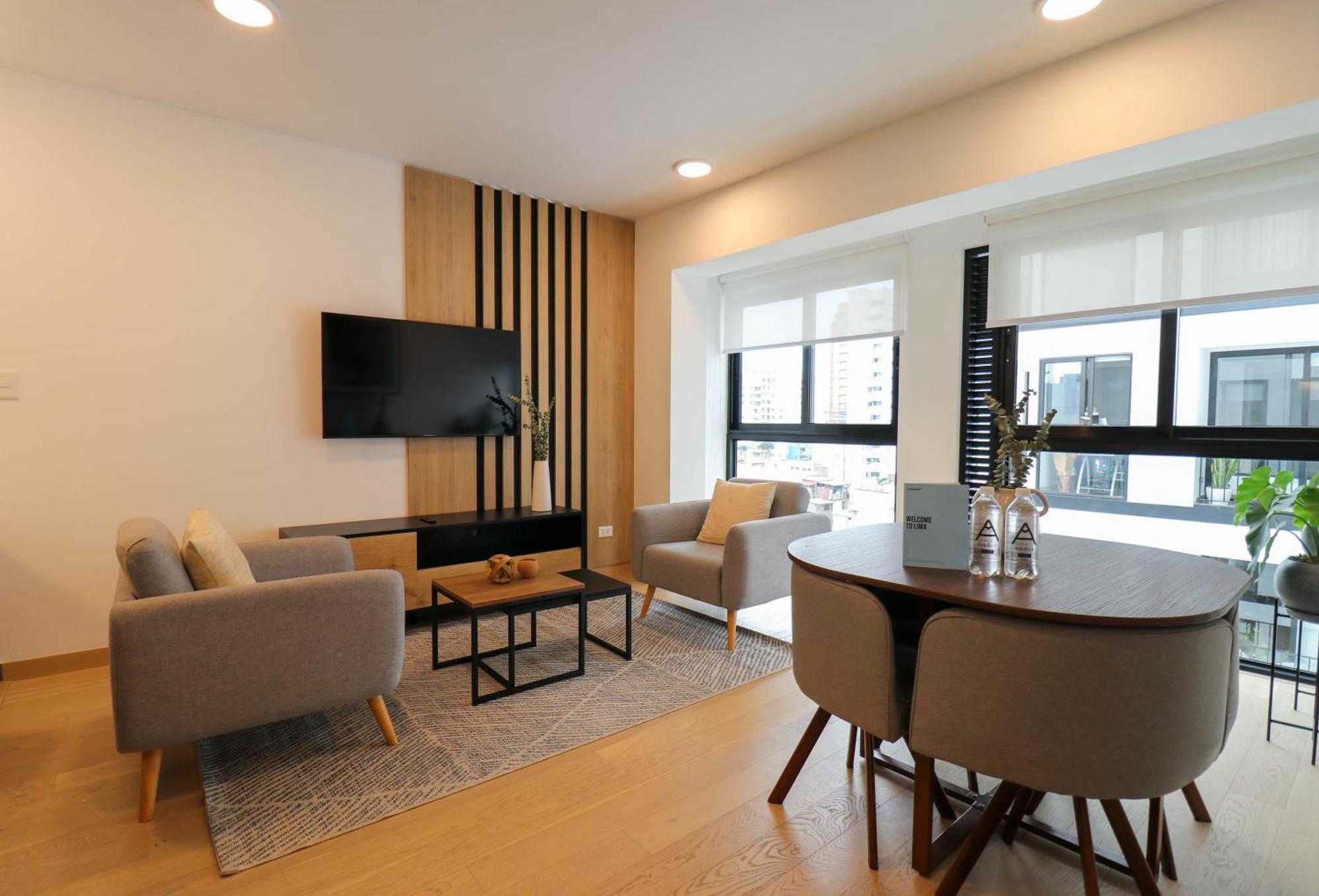 Splendid 1Br Duplex In Miraflores Lima Dış mekan fotoğraf
